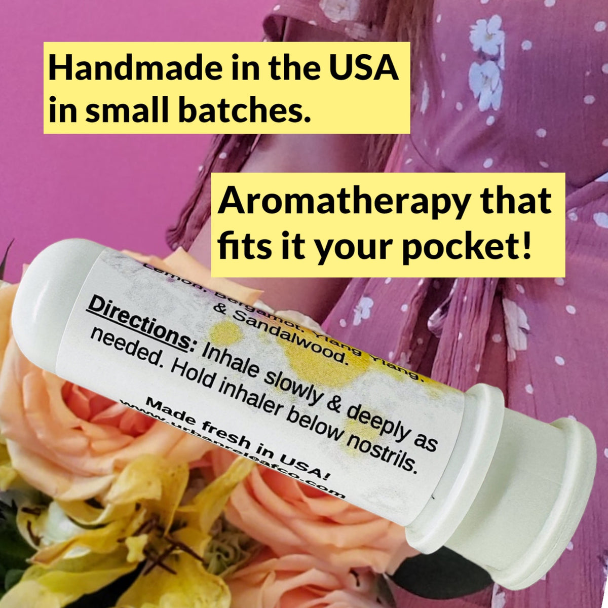 Romance Aromatherapy Inhaler Urban ReLeaf