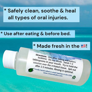 Liquid Oral Wound Cleanser with Peppermint