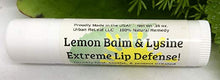 Load image into Gallery viewer, Lemon Balm & Lysine Extreme Lip Defense