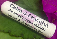 Load image into Gallery viewer, Calm &amp; Peaceful Aromatherapy Inhaler
