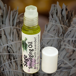Sage Smudging Oil Roll-On with Lavender
