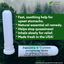 Load image into Gallery viewer, Nausea & Tummy Aromatherapy Inhaler