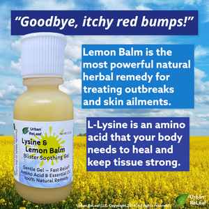 Lysine & Lemon Balm Blister Soothing Gel