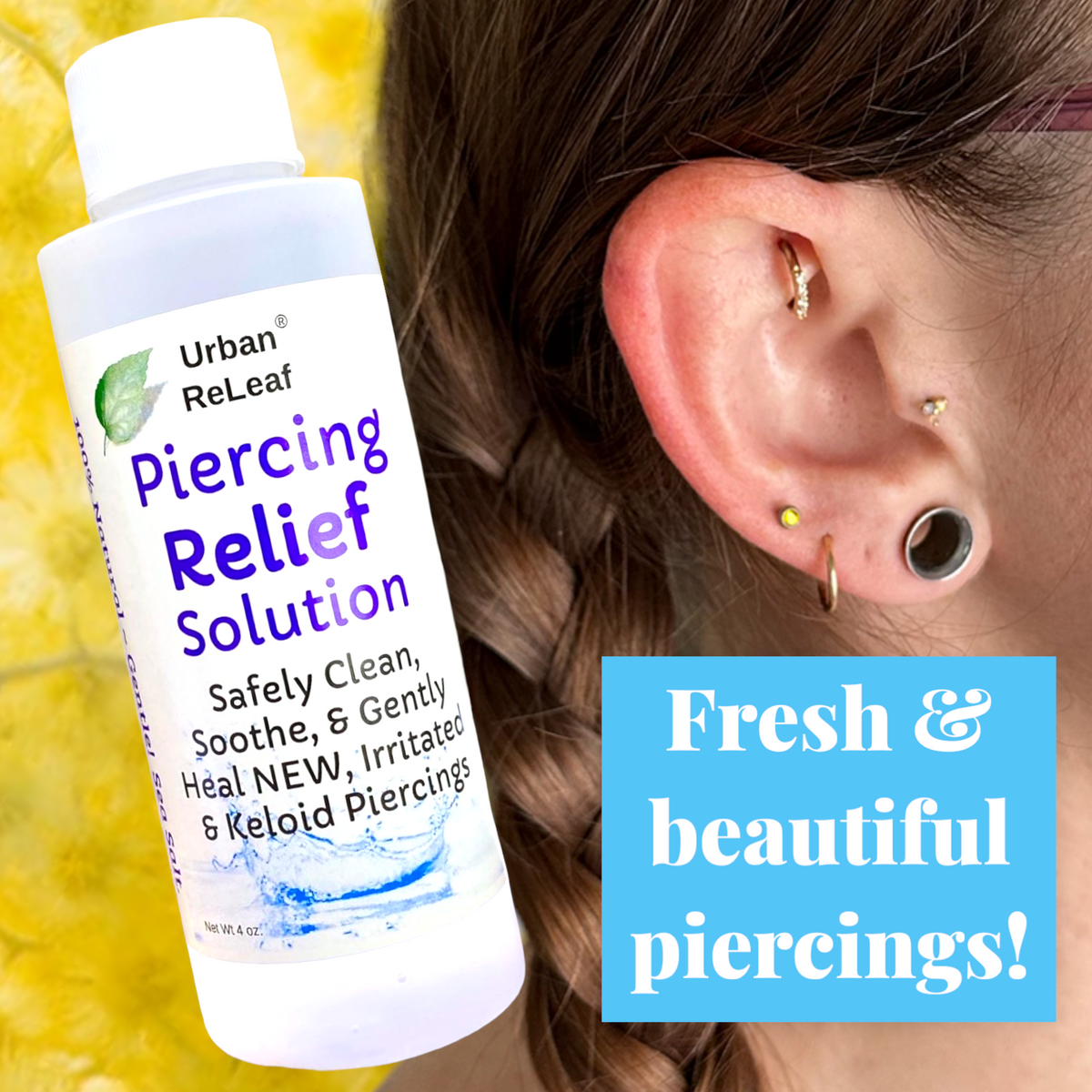 Piercing Relief Solution – Urban ReLeaf
