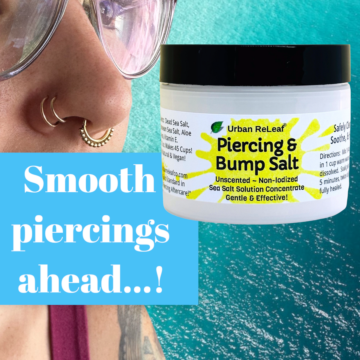 Piercing & Bump Salt Urban ReLeaf