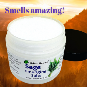 Sage Smudging Salts
