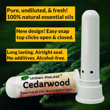 Load image into Gallery viewer, Cedarwood Aromatherapy Inhaler