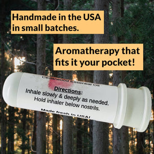 Cedarwood Aromatherapy Inhaler