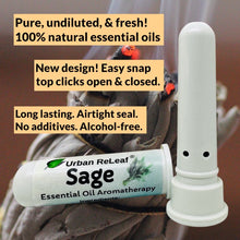 Load image into Gallery viewer, Sage Aromatherapy Inhaler