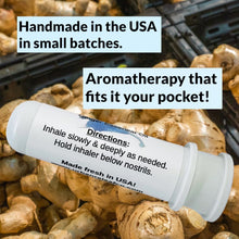 Load image into Gallery viewer, Ginger Aromatherapy Inhaler