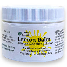 Load image into Gallery viewer, Lemon Balm Blister Soothing Salve