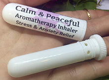 Load image into Gallery viewer, Calm &amp; Peaceful Aromatherapy Inhaler