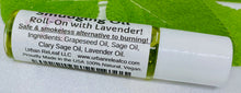 Load image into Gallery viewer, Sage Smudging Oil Roll-On with Lavender