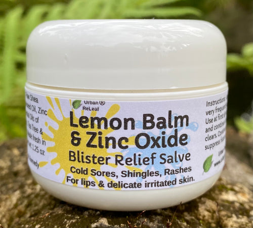 Lemon Balm & Zinc Oxide Blister Relief Salve