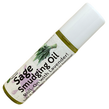 Load image into Gallery viewer, Sage Smudging Oil Roll-On with Lavender