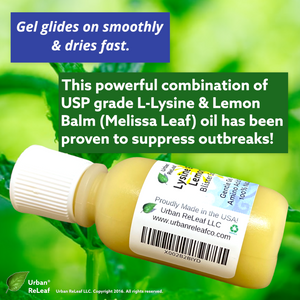 Lysine & Lemon Balm Blister Soothing Gel