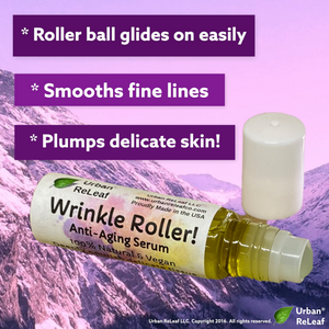 Natural Anti-Aging Serum Wrinkle Roller