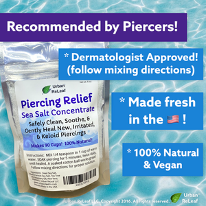 Piercing Relief Sea Salt Concentrate - 6oz