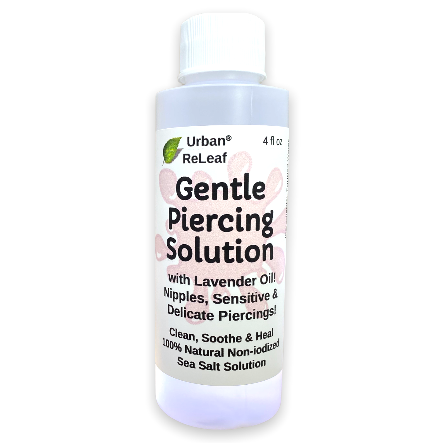 Sea salt solution for belly piercing on sale