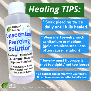 Unscented Piercing Solution