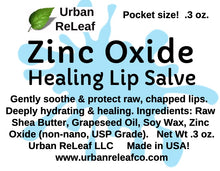 Load image into Gallery viewer, Zinc Oxide Healing Lip Salve